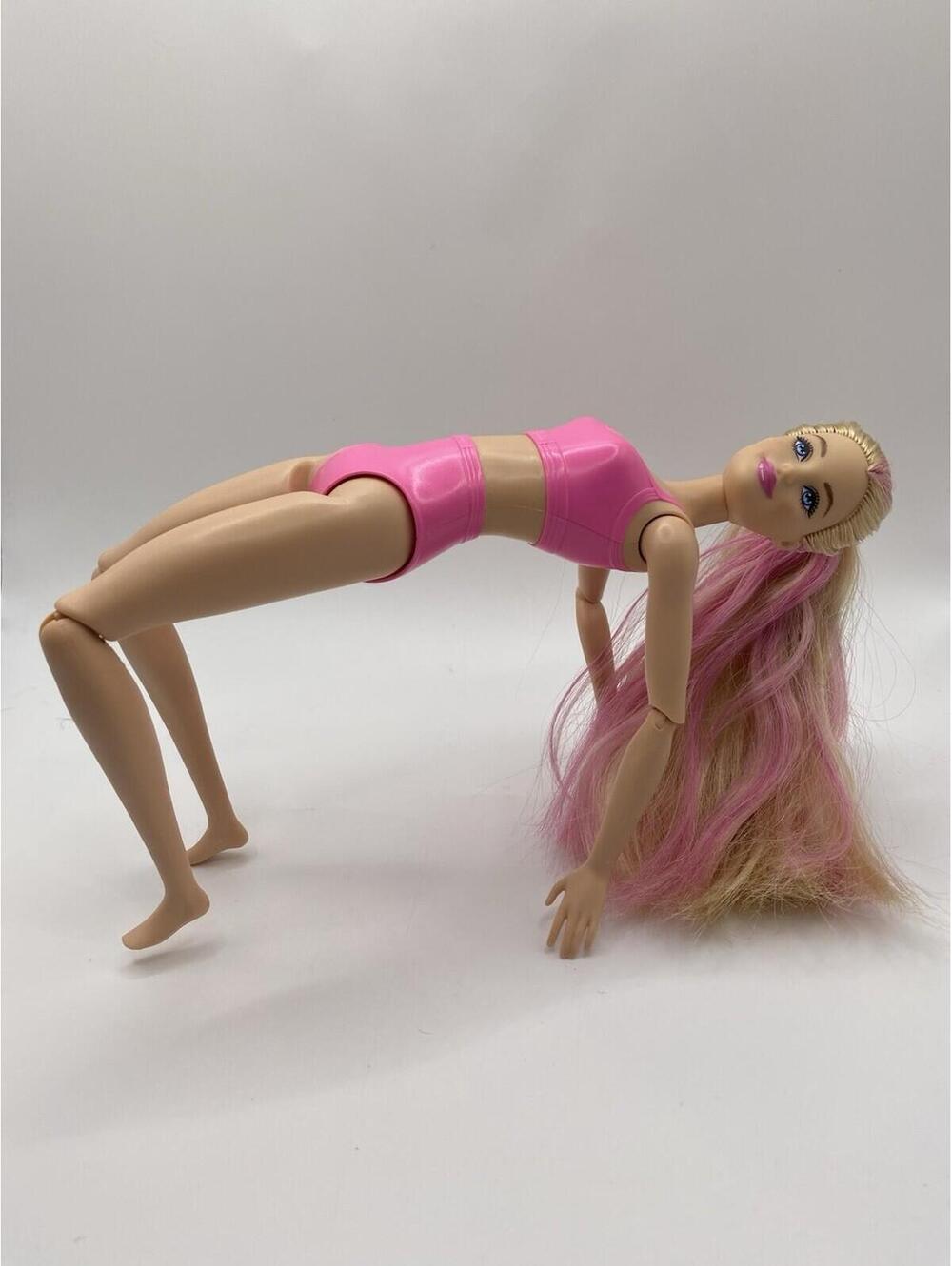 Mattel Barbie Cutie Reveal Pink Doll, Monkey B9
